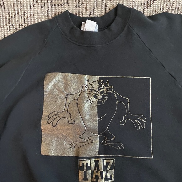 Vintage Looney Tunes Taz Character Sweatshirt - Picture 3 of 4